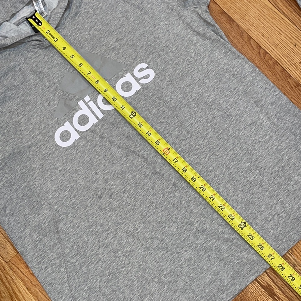 NEW Adidas Badge of Sport New Long sleeve Cotton Hoody Hoodie XL - Picture 7 of 13